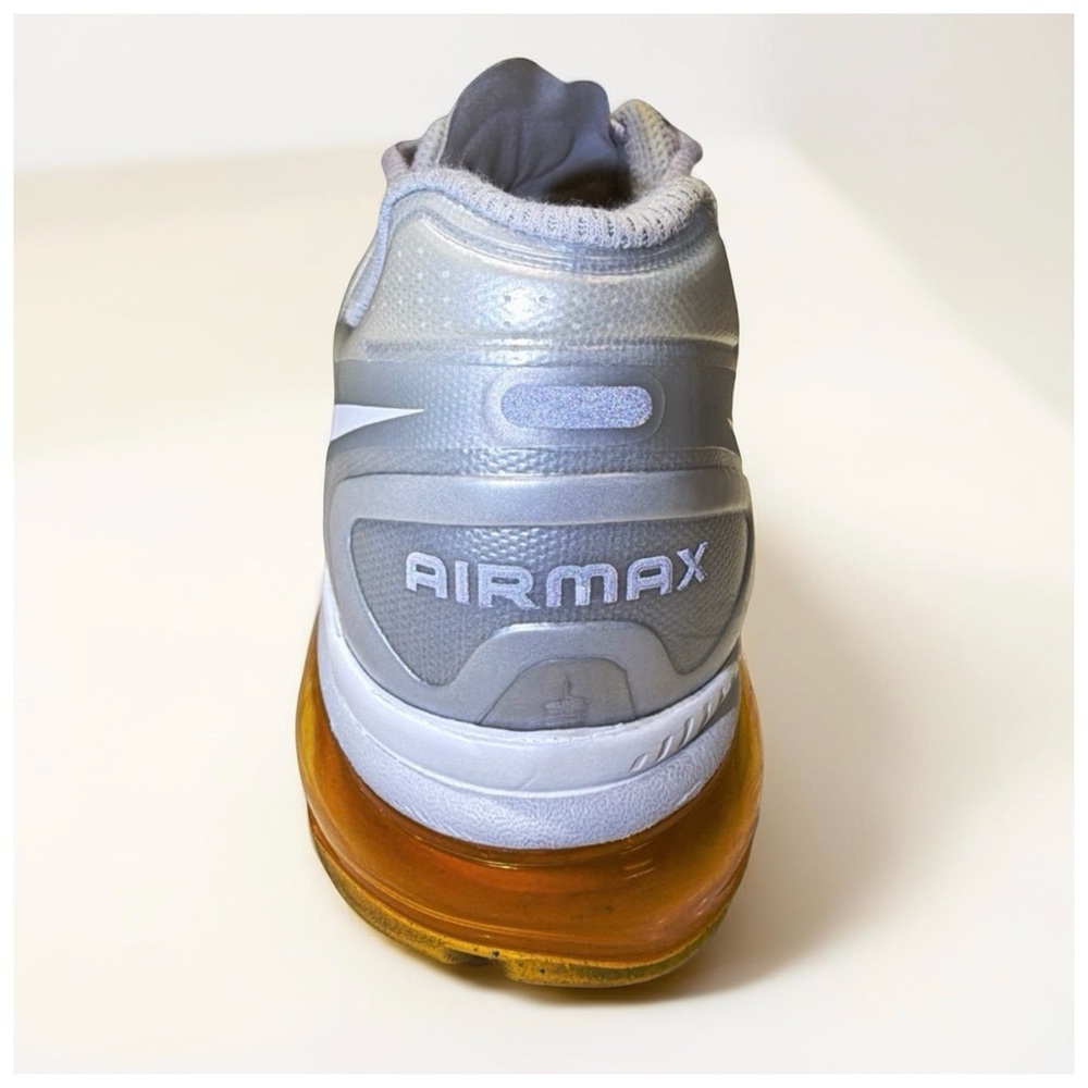Nike Air Max+ 2010 Livestrong Silver Gold Running Sneakers | Women's 9.5 - Picture 5 of 13